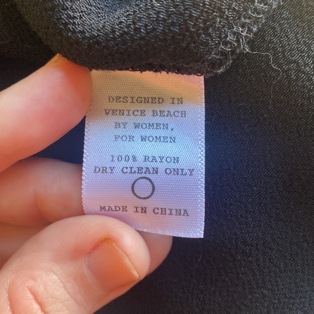 Flynn Skye Black Square Neck Mini Dress - Picture 7 of 8